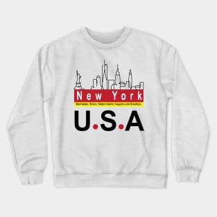 New York Crewneck Sweatshirt